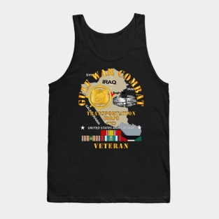 Gulf War Combat Vet  - Transportation Corps with CAB X 300 Tank Top